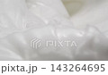 White smooth eye, makeup skin cream texture, closeup beauty facial cosmetic mask 143264695