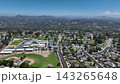Aerial view of houses in Cardiff, community in the incorporated city of Encinitas in San Diego County, California 143265648