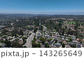 Aerial view of houses in Cardiff, community in the incorporated city of Encinitas in San Diego County, California 143265649