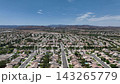 Aerial View of construction communities in Winchester, Inland Empire region of Riverside County, California, USA 143265779