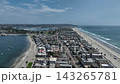 Aerial view of Mission Bay and Beaches in San Diego, California. USA.  143265781