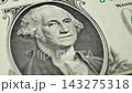 Vintage one dollar bill from 1963 with George Washington face 143275318