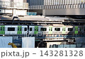 The dynamic intersecting highways, railways, and skyscrapers of Tokyo. 143281328