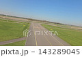 Amsterdam, Netherlands - April 22, 2026: Airplane lift off above airport 143289045