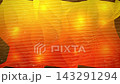 Dynamic abstract background featuring flowing golden yellow waves, soft lights, and subtle particle effects. Perfect for digital themes. 143291294