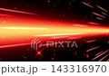 A dynamic abstract background with flowing red light and shimmering particles. 143316970