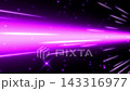A dynamic abstract background with flowing purple light and shimmering particles. 143316977