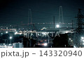 從愛知縣東海市眺望名古屋的夜景及名古屋市的明子海神像 143320940