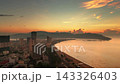 Aerial Timelapse of Quy Nhon from Twilight to Sunrise, Vietnam 143326403