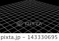 White wireframe grid. Computer generated 3d render 143330695
