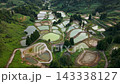 新潟縣長岡市的山越（原名山越村）是受中越地震影響的地區，那裡街道兩旁是梯田式池塘，用於養殖錦鯉（觀賞鯉魚）。 143338127
