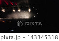 Colorful dancing fountain show at night time Colorful dancing fountain show at night time 143345318