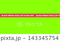 Scrolling looping White Black Friday Sale Up To 50 percent Text on a red strip with a Green Screen 143345754