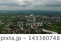 Commercial buildings and houses in Tagum City. Davao del Norte, Philippines. 143380748