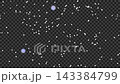 Transparent, softly falling snow CG animation, loopable, with alpha channel. 143384799