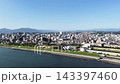 [Oita Prefecture] Streetscape of Oita City and the Oita River (aerial view) 2026.10 143397460