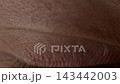 Human Eye Opening in Slow Motion with Extreme Macro Zoom into the Pupil with Green Screen. 143442003