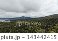 View from the Lake Akan Observatory in Hokkaido (FPV drone aerial photography) View from the Lake Akan Observatory in Hokkaido (FPV drone aerial photography) 143442415