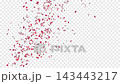 爆竹從左下角（透明）兩次發射紅色彩帶（4K） 143443217