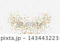 爆竹從左上角和右上角（透明）發射四次金色彩帶（4K） 143443223