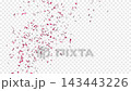爆竹從左下角和右下角（透明）三次發射粉色彩帶（4K） 143443226