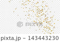 爆竹從右下角兩次發射金色彩帶（透明）4K 143443230