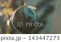 Bauble Hanging On Christmas Tree Branch 143447273