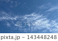Cirrus clouds in blue sky. 143448248