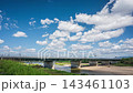 京都府京田邊市與常陽市木津川風景縮時攝影 143461103
