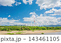 京都府京田邊市與常陽市木津川風景縮時攝影 143461105