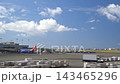 ダニエル・K・イノウエ国際空港の駐機場に並ぶ日本航空などの旅客機（ハワイ・ホノルル） 143465296