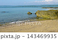 Scenery of Nagahama Beach in Higashi Village, Okinawa Prefecture 143469935