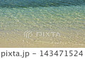 Gentle waves at Nerome Beach, Kunigami Village, Okinawa Prefecture 143471524