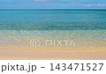 Gentle waves at Nerome Beach, Kunigami Village, Okinawa Prefecture 143471527