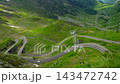 Windswept Balea Hairpins Below Mountain Pass Windswept Balea Hairpins Below Mountain Pass 143472742