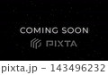 Cinematic and Blur Effect Coming Soon Text Animation on Star Space Background 143496232