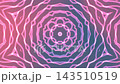 Abstract Neon Geometric Mandala Kaleidoscope Background Loop 143510519