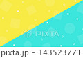 A pop and cute background with pastel-colored geometric patterns. 143523771