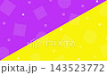 A pop and cute background with pastel-colored geometric patterns. 143523772