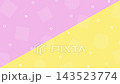 A pop and cute background with pastel-colored geometric patterns. 143523774