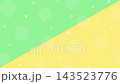A pop and cute background with pastel-colored geometric patterns. 143523776