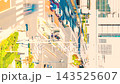 垂直素材:JR田畑站正面 - 縮時攝影 垂直素材:JR田畑站正面 - 縮時攝影 143525607