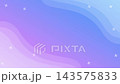 Cute and pop background with gradient geometry 143575833