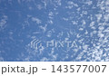 Cirrocumulus clouds gradually thinning out (time-lapse photography) 143577007
