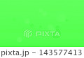 Green Screen Background Featuring Smooth Floating Transparent Bokeh Spheres 143577413