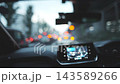 透過車窗看到的公路風景與旅行畫面 143589266