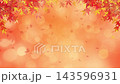 Autumn animation video with a background of falling autumn leaves. 143596931