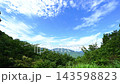 從滋賀縣國見峠眺望伊吹山 143598823