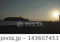 A spectacular sunset view from Enoshima Island. A spectacular sunset view from Enoshima Island. 143607453
