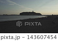 A spectacular sunset view from Enoshima Island. A spectacular sunset view from Enoshima Island. 143607454